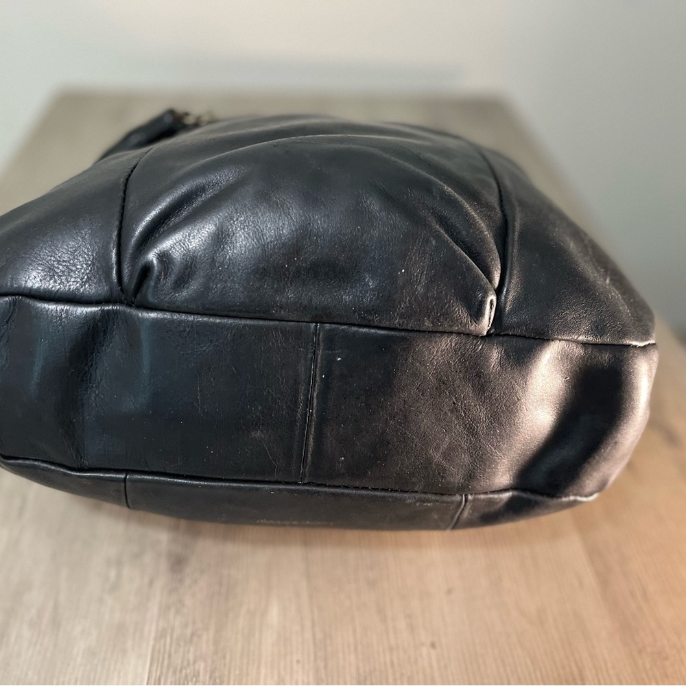 Lucky Brand Black Leather Tote - Picture 5 of 11